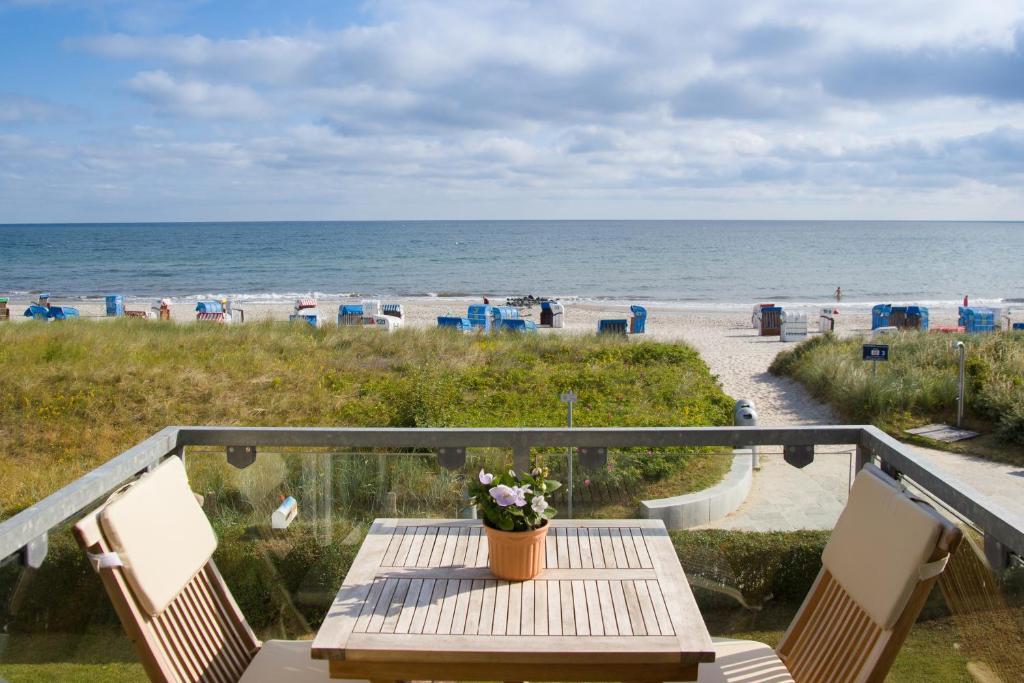 Apartamento Ferienwohnanlage Dünenhaus Hohwacht Habitación foto